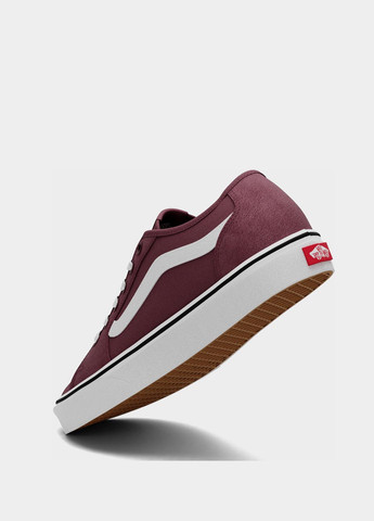 Бордовые кеды Vans Filmore Decon