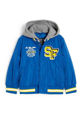 Бомбер C&A бейсбольный на кнопках (335386364)