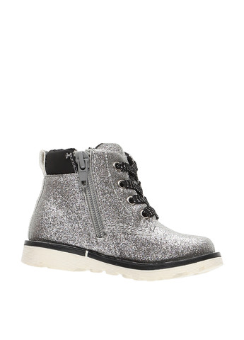 Серебряные кэжуал, праздничные осенние ботинки Chicco