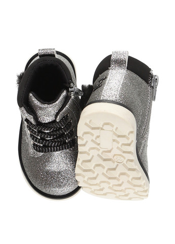 Серебряные кэжуал, праздничные осенние ботинки Chicco