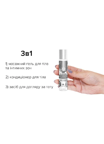 Гель для массажа на силиконовой основе ALL-IN-ONE MASSAGE GLIDE - FRAGANCE FREE (30 мл) System JO (256537793)