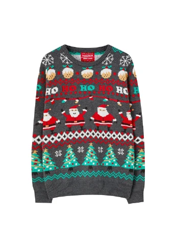 Сірий демісезонний джемпер джемпер Pull & Bear