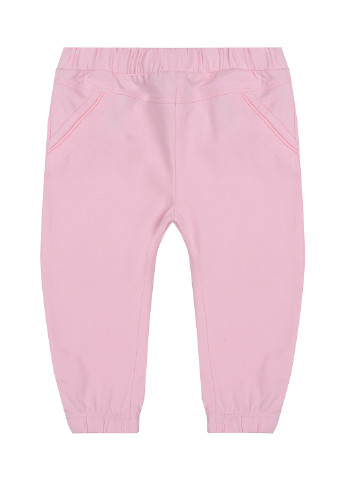 Светло-розовые кэжуал демисезонные зауженные брюки S.Oliver