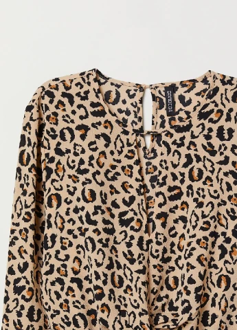 Бежевая блуза H&M