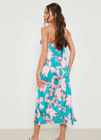 Зелена сукня Boohoo