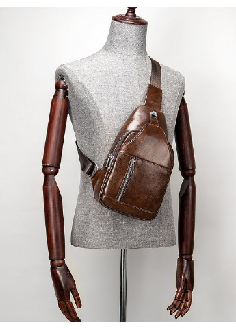 Чоловіча шкіряна сумка 30х18,5х5,5 см Vintage (229459275)
