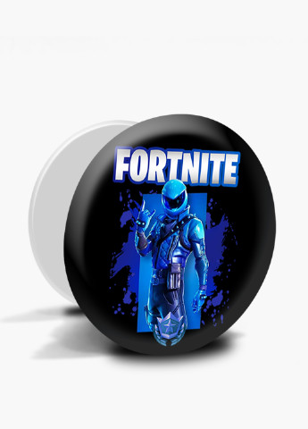 Попсокет (Popsockets) тримач для смартфону Фортнайт (Fortnite) (8754-1192) Чорний MobiPrint (216748585)