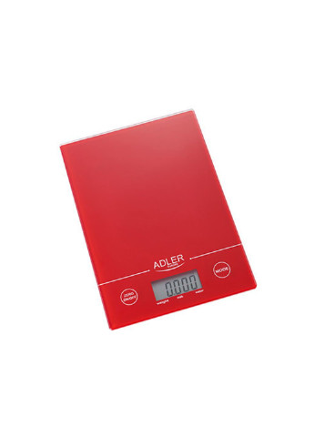 Весы кухонные AD-3138-Red 5 кг красные Adler (253616950)