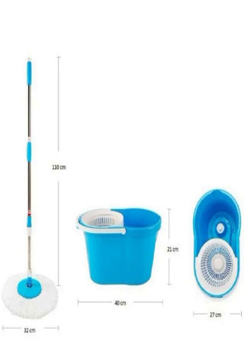 Универсальная швабра с отжимом для влажной и сухой уборки вращается на 360 градусов (057835) Francesco Marconi (213875552)