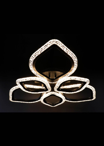 Люстра потолочная LED с пультом A2522/3+3-bk Черный 10х62х62 см. Handmade (234540210)