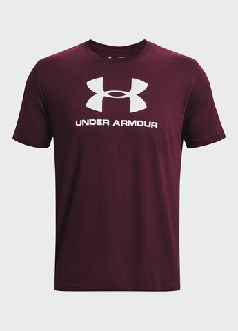 Бордовая футболка Under Armour