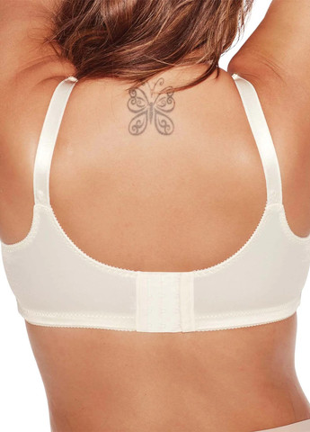 Білий мінімайзер бюстгальтер Bali з кісточками нейлон