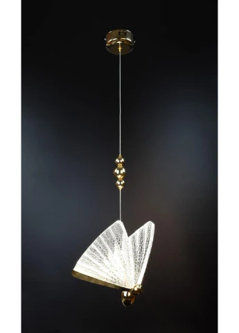 Люстра стельова LED CA02-k Золото 30х22х16 див. Sunnysky (253122264)