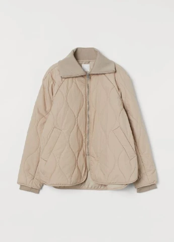 Бежевая демисезонная куртка H&M