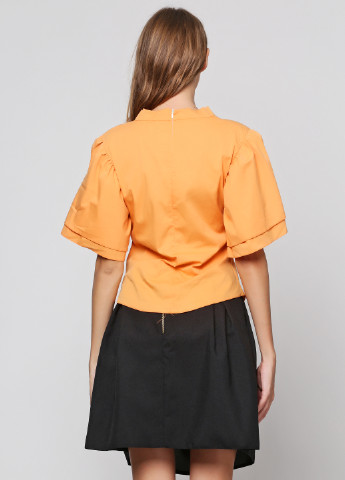 Оранжевая летняя блуза Podium