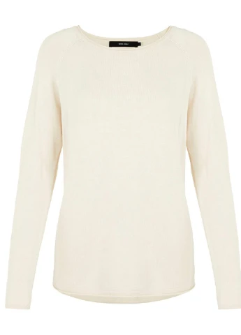 Молочний демісезонний светр Vero Moda