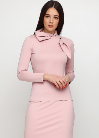 Светло-розовый демисезонный свитер Florens