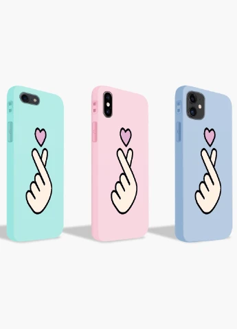Чохол силіконовий Apple Iphone X БТС (BTS) (6129-1063) MobiPrint (219335975)
