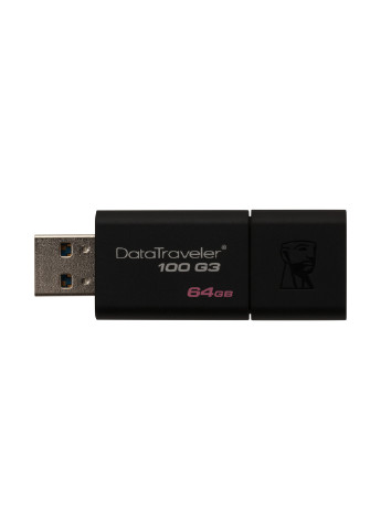 Флеш пам'ять USB DataTraveler 100 G3 64GB USB 3.0 (DT100G3 / 64GB) Kingston флеш память usb kingston datatraveler 100 g3 64gb usb 3.0 (dt100g3/64gb) (134201733)