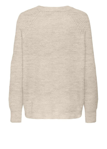 Бежевый демисезонный свитер джемпер Only