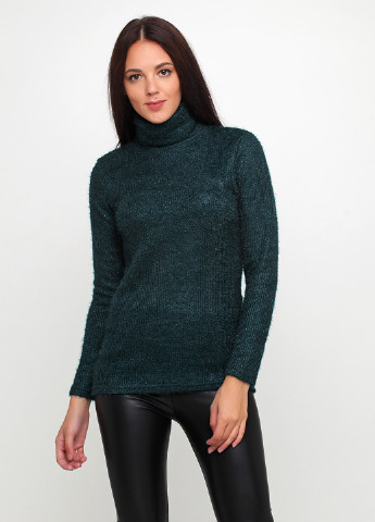 Темно-зеленый демисезонный свитер Beauty
