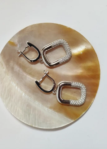 Сережки Silver Flame (255306271)