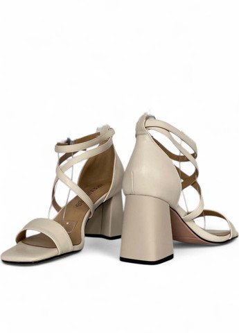 Кремовые босоножки Aiformaria с ремешком