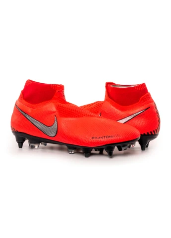 Оранжевые бутсы phantom vsn elite df sg-pro ac Nike