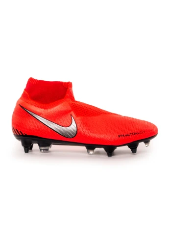 Оранжевые бутсы phantom vsn elite df sg-pro ac Nike