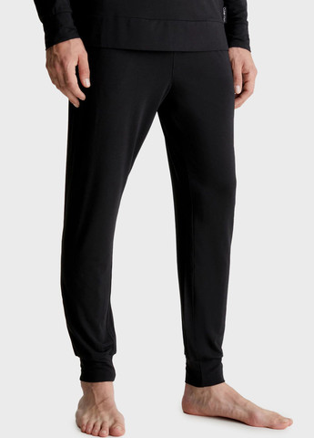 Черные домашние демисезонные брюки Calvin Klein