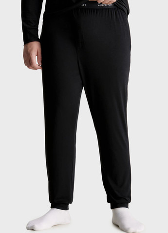 Черные домашние демисезонные брюки Calvin Klein