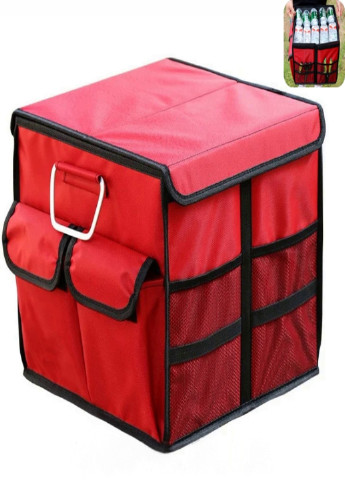 Складаний органайзер з кришкою для багажника авто ящик для зберігання та транспортування (562330110) Червоний Francesco Marconi (205436413)