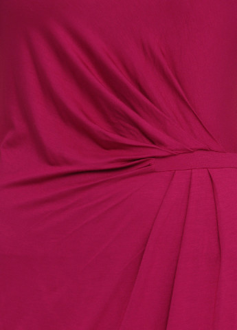 Фуксиновое (цвета Фуксия) кэжуал платье InWear однотонное