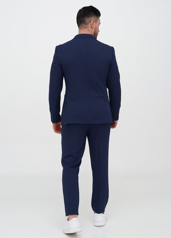 Синій демісезонний костюм (піджак, штани) брючний Trend Collection