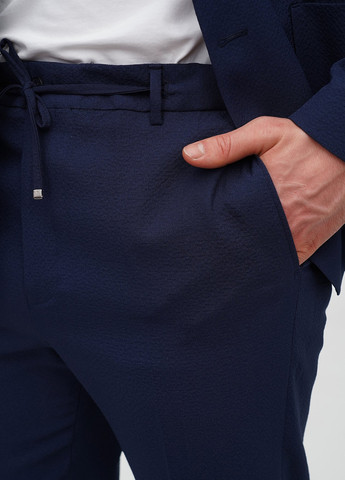 Синій демісезонний костюм (піджак, штани) брючний Trend Collection