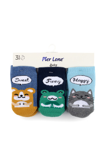 Шкарпетки (3 пари) Pier Lone (251223337)