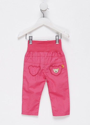 Розовые кэжуал летние прямые брюки Steiff