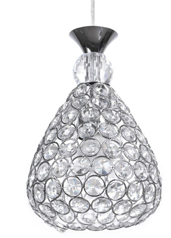 Люстра підвіс для натяжної стелі кришталева BR-01 375S/3 E27 Brille (253885868)