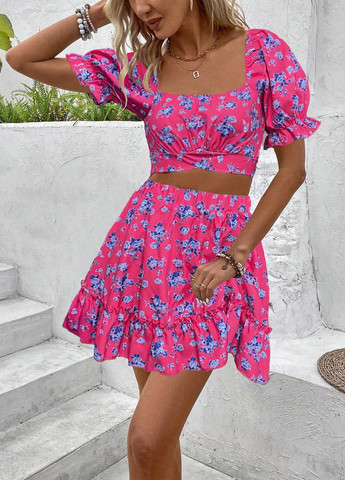 Костюм (топ, спідниця) SHEIN (325533353)