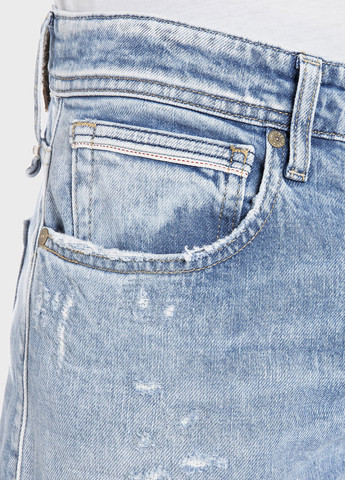 Голубые демисезонные бойфренды джинсы Replay