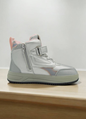 Серебряные кэжуал осенние ботинки Bessky