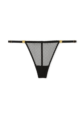 Черный демисезонный комплект (бюстгалтер, трусики) Victoria's Secret