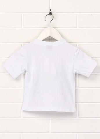 Белая летняя футболка с коротким рукавом EMIRHAN