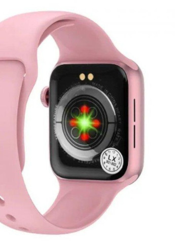 Розумний Смарт-годинник Smart Watch M16 Mini Series 6 38mm Aluminium (Повідомлення, Дзвінки) Рожеві No Brand рожевий