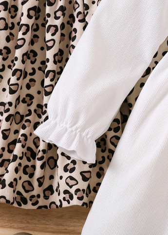 Комбинированное платье (3 шт.) SHEIN (342411778)