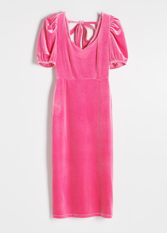Рожева кежуал сукня Reserved однотонна