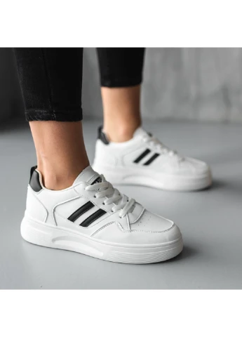 Кроссовки женские Caliber 3727 38 24 см Белый Fashion белые демисезоны (254442670)