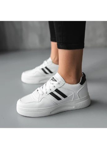 Кроссовки женские Caliber 3727 38 24 см Белый Fashion белые демисезоны (254442670)