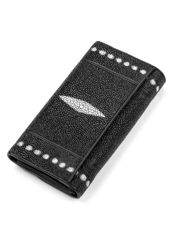 Жіночий шкіряний гаманець 19х10 см Stingray Leather (250097527)