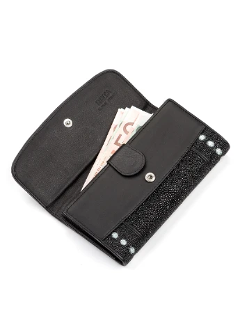 Жіночий шкіряний гаманець 19х10 см Stingray Leather (250097527)